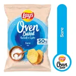 Chipsuri cu sare rumeniti in cuptor Lay's, 105 g