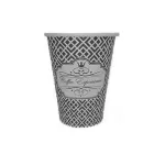 Set pahare de unica folosinta, 25 bucati, 340 ml, carton