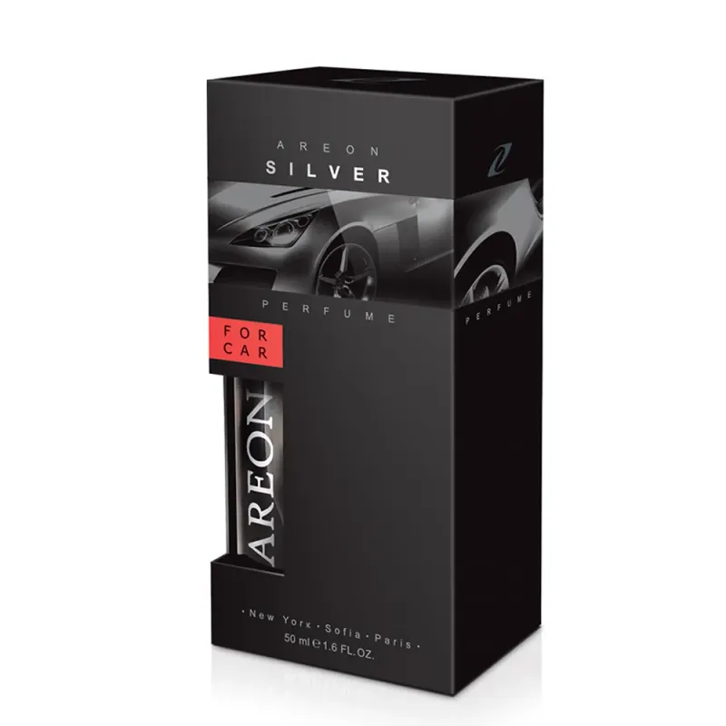 Odorizant auto lichid Areon Silver 50ml