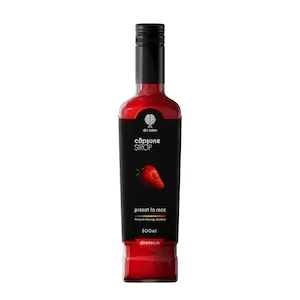Sirop de capsuni presat la rece, Din Eden, 500ml