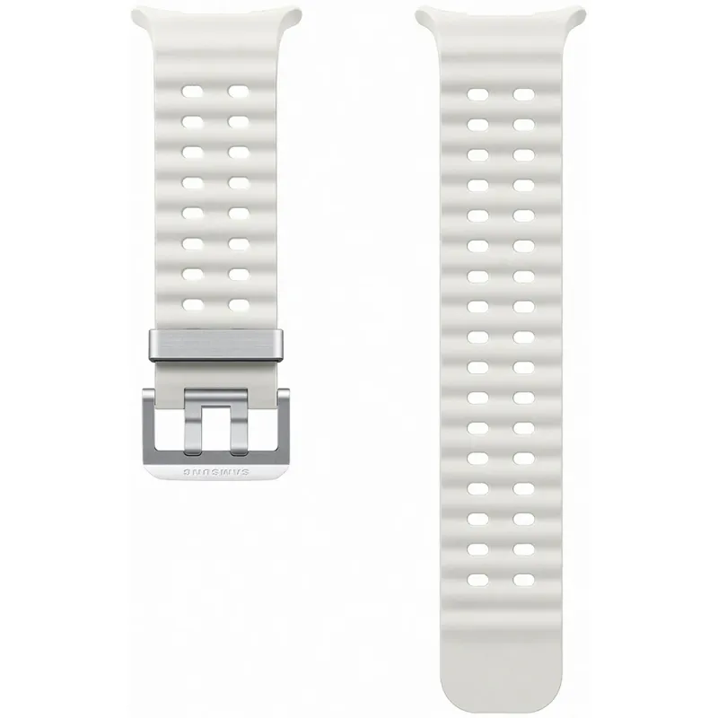 Bratara Marine Band pentru SAMSUNG Galaxy Watch Ultra, ET-SNL70MWEGEU, White Sand