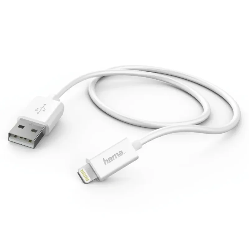 Cablu de date si incarcare Hama cu conector lightning