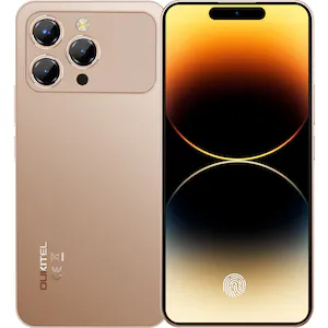 Oukitel P1 Pro, 4G, Dual SIM, Octa-Core Helio G100, 6.7-inch AMOLED FHD+ 120Hz, 32GB RAM / 512GB, Dynamic Island, In-Display Fingerprint, 5150mAh, NFC, Android 15, Gold