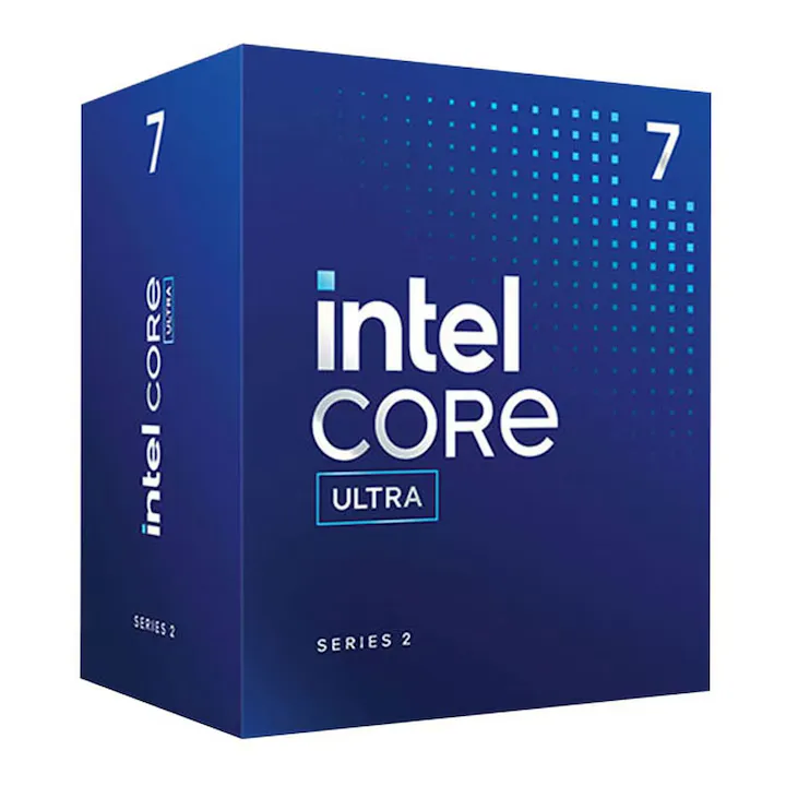 Procesor Intel Core Ultra 7 265F, 20C 8P 12E, 2.40 - 5.30 GHz, 30 MB cache, 65 W, 13 TOPS, Box