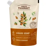 Rezerva sapun lichid Green Pharmacy Migdale si ulei de argan, 460 ml