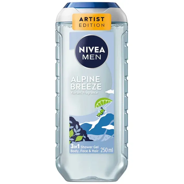 Gel de dus Nivea Men Alpine Breeze, 250 ml