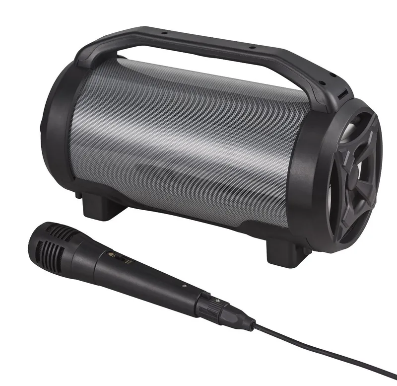 Boxa portabila bluetooth Poss PSRGB50, max 50 W, microfon, radio FM, 11 ore autonomie, Negru