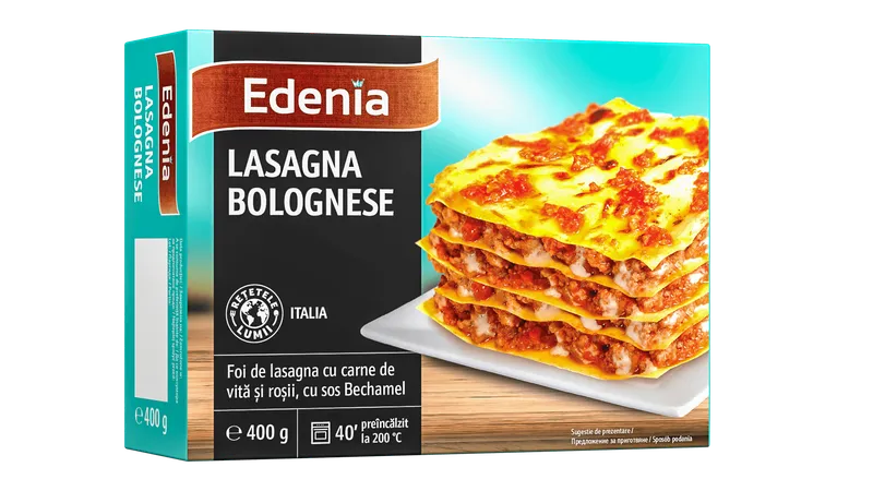 Lasagna Bolognese Edenia 400 g