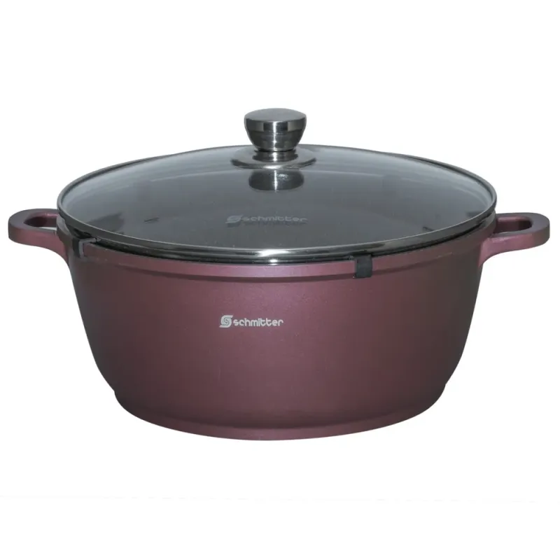 Oala din aluminiu cu interior ceramic Schmitter, 32cm, 9L