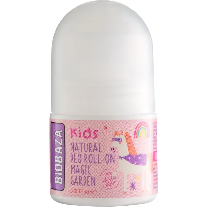 Deodorant natural pentru copii Biobaza Magic Garden, 30 ml