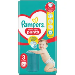 Scutece chilotel bebelusi Marimea 3, 6-11 kg, 62 buc