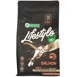 Hrana uscata pentru pisici junior, cu somon 1.5kg