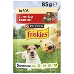 Hrana umeda pentru caini cu vita si cartofi in sos 85g