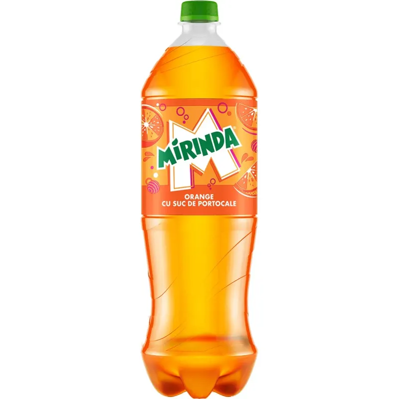 Bautura carbogazoasa cu aroma de portocale Mirinda, 1 l