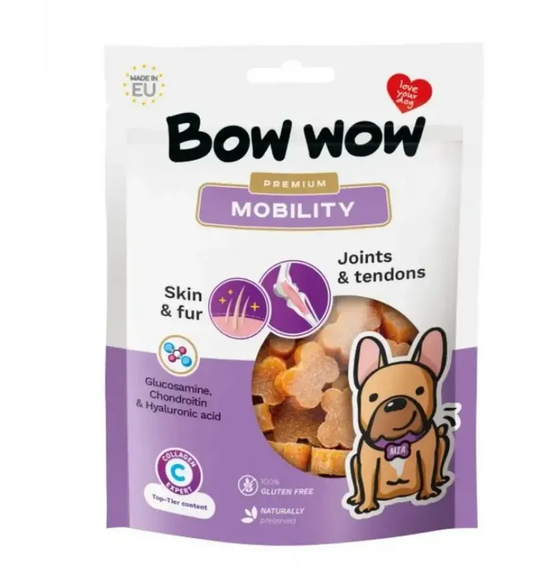 Recompense pentru caini Bow Wow Premium Mobility, 60 g