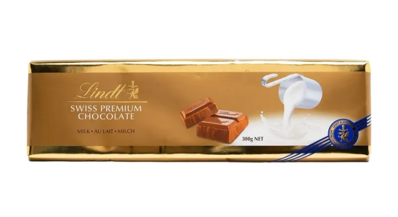 Ciocolata cu lapte Lindt, 300 g