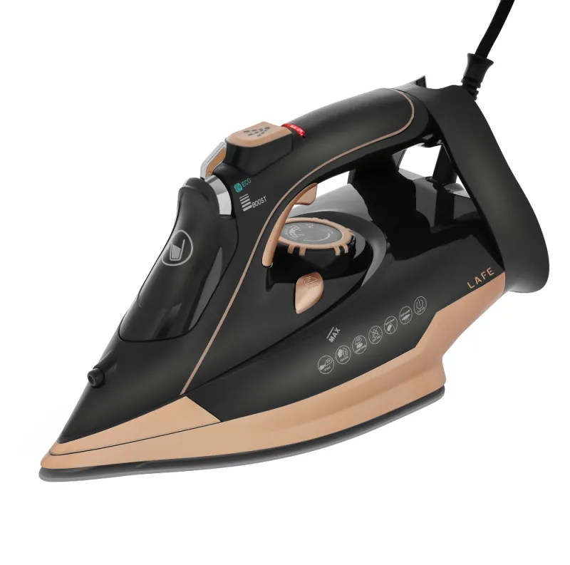 Fier de calcat cu abur LAFE VaporMax, 0.32 litri, 3000 W, Negru