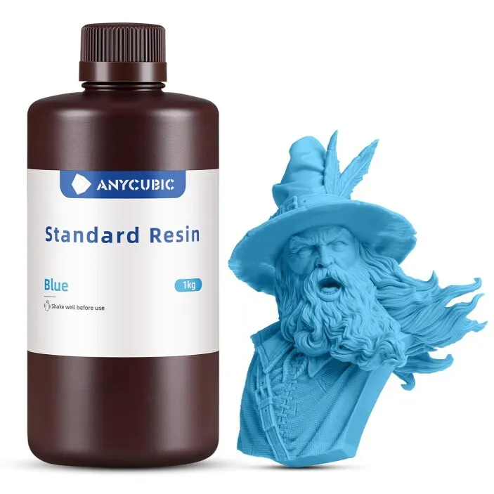 Rasina 3D, Anycubic Standard, 1kg, Albastru, pentru imprimanta 3D