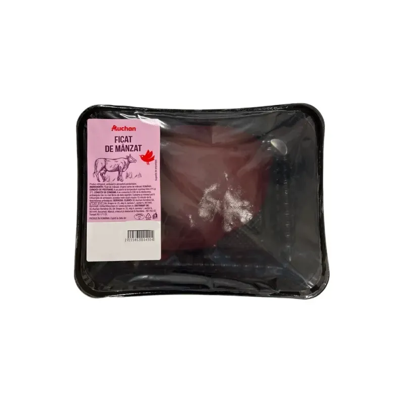 Ficat de manzat Auchan, +/- 550 g