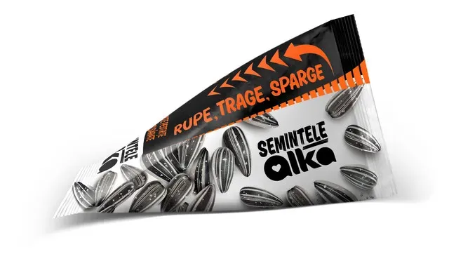 Seminte pestrite coapte si sarate Alka, 50 g