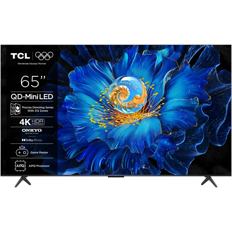 TCL MiniLed 65C6KS, 164 cm, Smart Google TV, 4K Ultra HD, Clasa E (Model 2025)