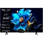 TCL QLED 43P7K, 108 cm, Smart Google TV, 4K Ultra HD, Clasa F (Model 2025)