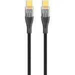 Cablu date Myria MY9099, USB-C - USB-C, 1m, negru