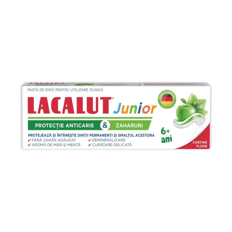 Pasta de dinti Lacalut Teens, pentru copii 6+ ani, 55 ml