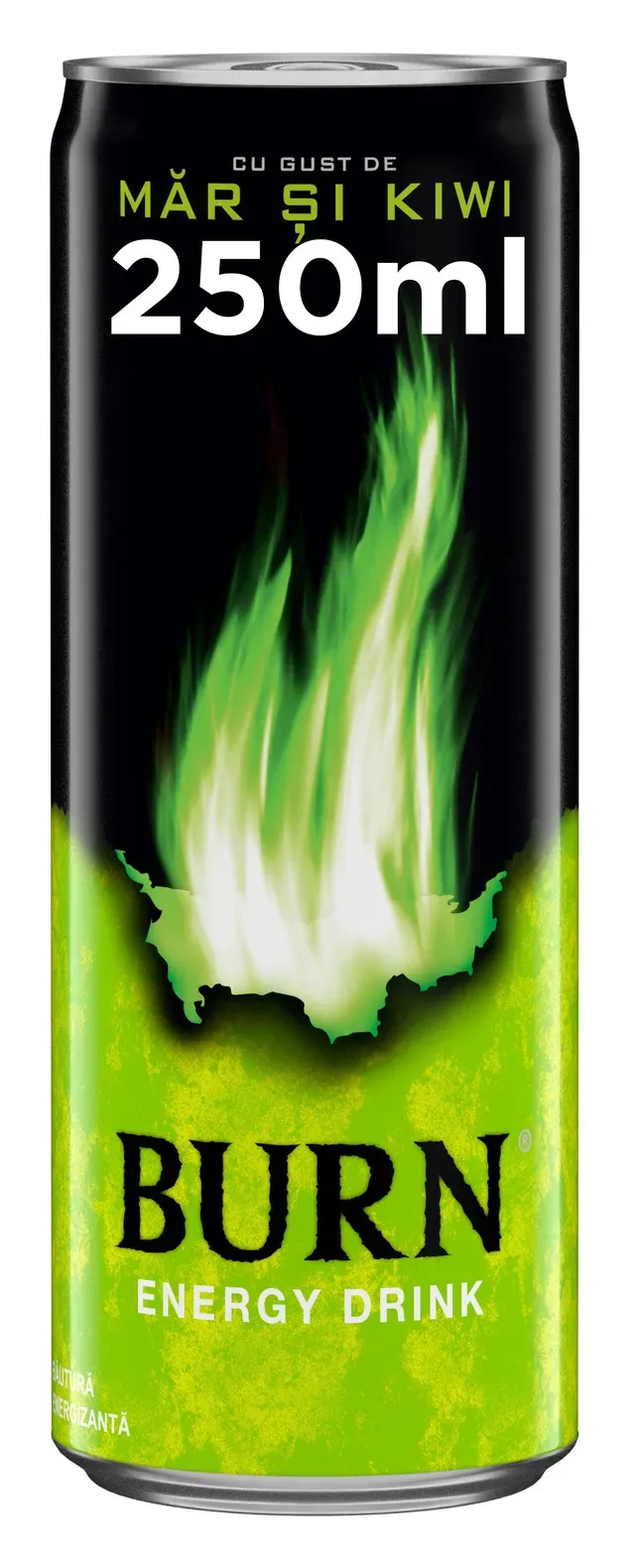 Bautura energizanta Burn Apple Kiwi, 0.25 l