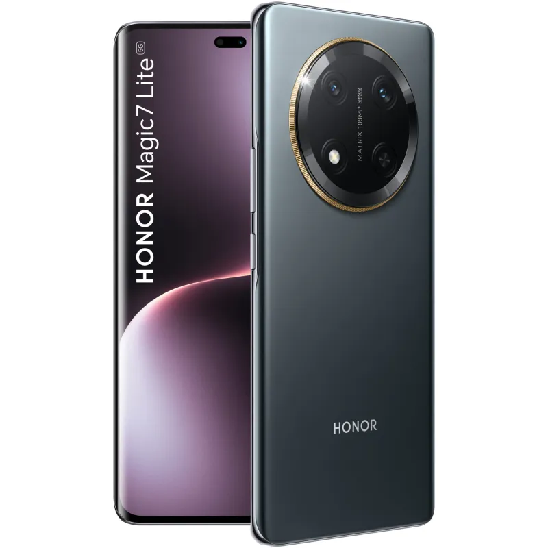 Telefon HONOR Magic 7 Lite, 256GB, 8GB RAM, Dual SIM, Titanium Purple