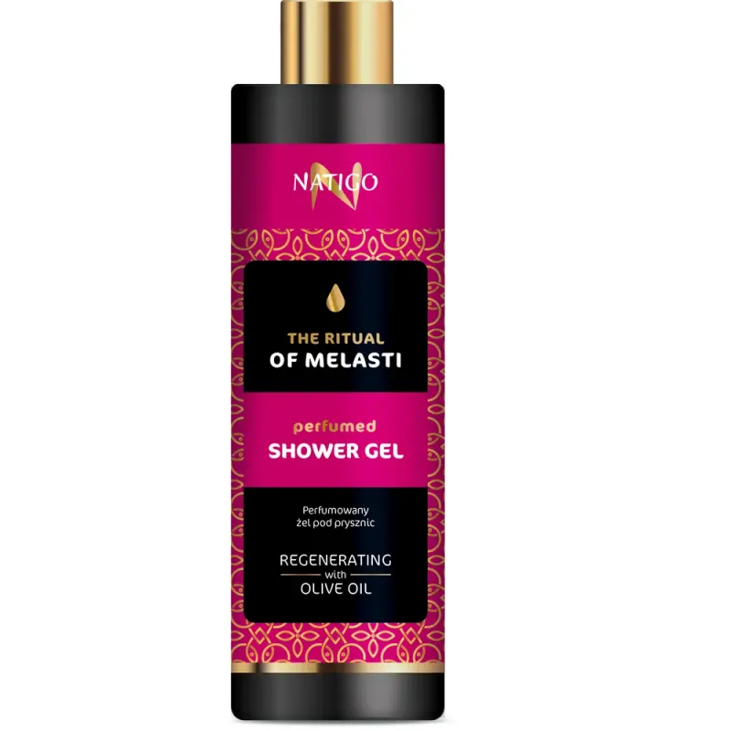 Gel de dus cu ulei de masline Natigo The Ritual Of Melasti, 400 ml