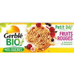 Biscuiti bio cu fructe de padure 132g