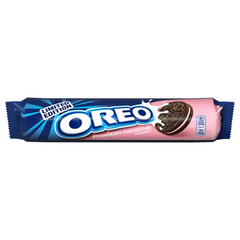 Biscuiti Oreo Strawberry Cheesecake 154 g