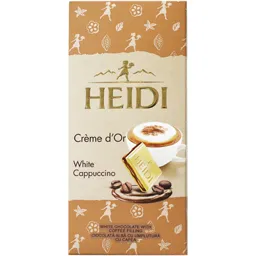 Ciocolata alba cu umplutura cu cafea 90g