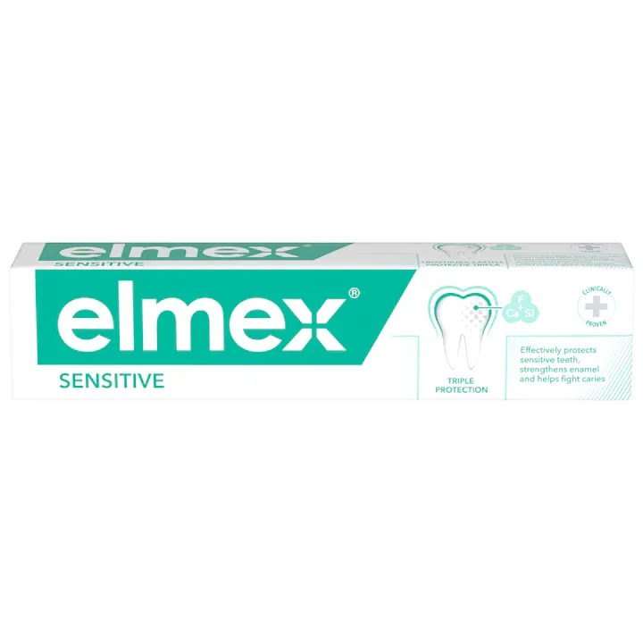 Pasta de dinti elmex Sensitive, pentru dinti sensibili, 75 ml