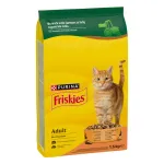 Hrana uscata pentru pisici adulte Purina Friskies, pui si legume, 1.5 kg