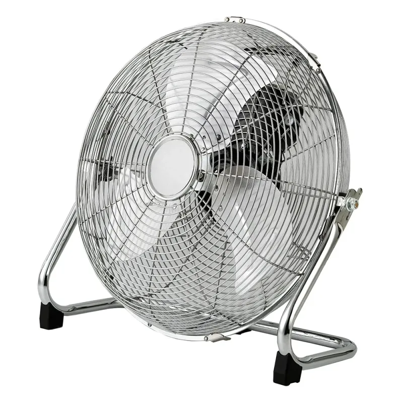 Ventilator de podea Qilive Q.6744, 45 W, diamentru 30 cm, 3 viteze, argintiu