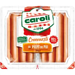 Crenvursti cu piept de pui 280g