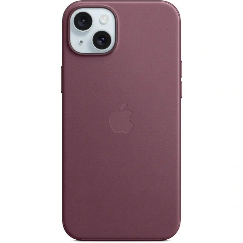 Husa telefon APPLE iPhone 15 Plus FineWoven Case cu MagSafe - Mulberry, MT4A3ZM/A