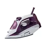 Fier de calcat Hausberg HB-7813MV, 0.3 litri, 2300 W, Alb / Mov