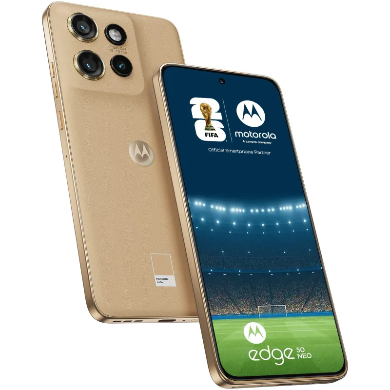Motorola Edge 50 Neo, Dual SIM, 256GB, 8GB RAM, 5G, Pantone Latte