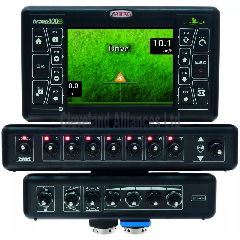 Calculator de birou Arag Bravo 400S LT, 7+7 sectiuni, functii de control si navigatie, usor de instalat