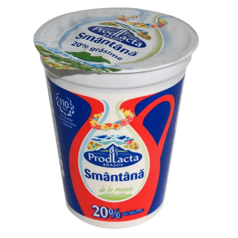 Smantana Prodlacta, 20% grasime, 375 g