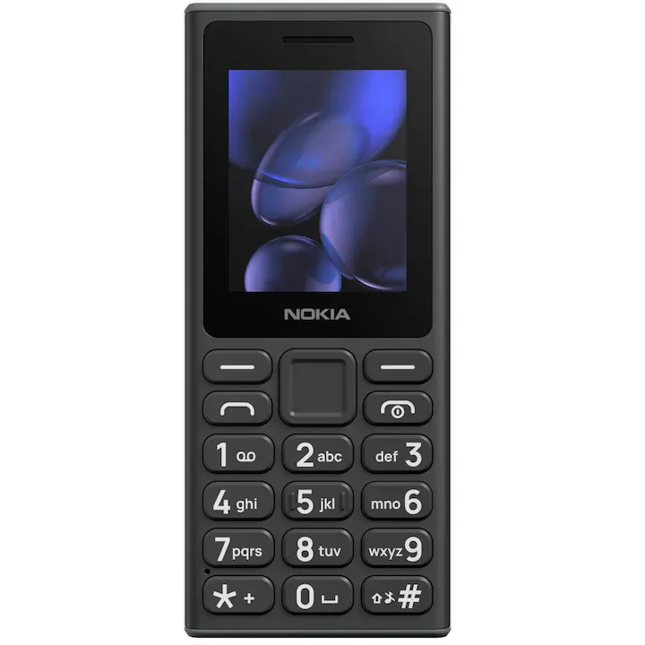 Nokia 105 (2024), Dual SIM, Black