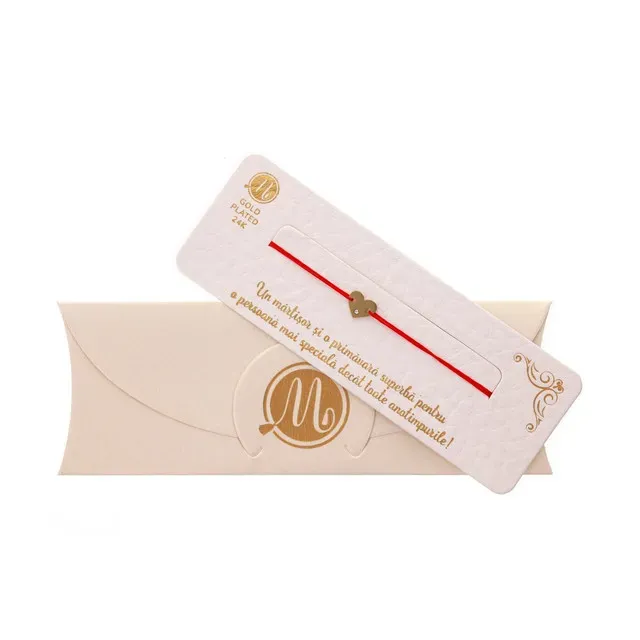Martisor bratara gold plated Little, diverse modele