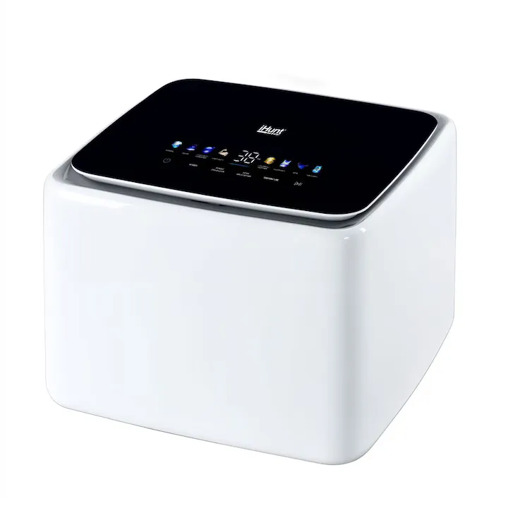 Masina de spalat rufe automata iHunt Bro Wash Compact Profesional, 3Kg, 1200W Incalzire, 90° Boiling Wash, Child Lock, Tub Clean, Intelligent Fault Display, White