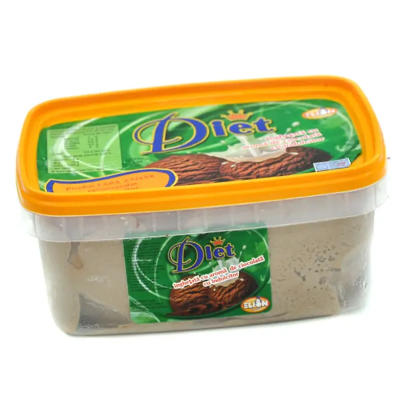 Inghetata cu aroma de ciocolata cu indulcitor Elion Diet, 1 l