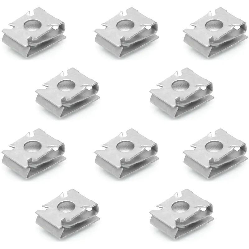 Set 10 Bucati Cleme Fixare Auto, VAG, OE N90959101, Compatibil Cu Audi A3, Golf 5 6, Passat B6, Octavia 2 3, Leon, Fabia, Clipsuri Plastic Pentru Usi, Scuturi Si Protectii, Inlocuitor Calitate Premium, Montaj Rapid