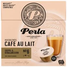 Amestec de lapte si cafea instant cu zahar, 12 apsule 12x10.5g