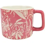 Cana Actuel Jumbo, portelan, 350 ml, decor roz